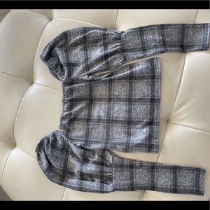 MISSGUIDED puffy sleeve top